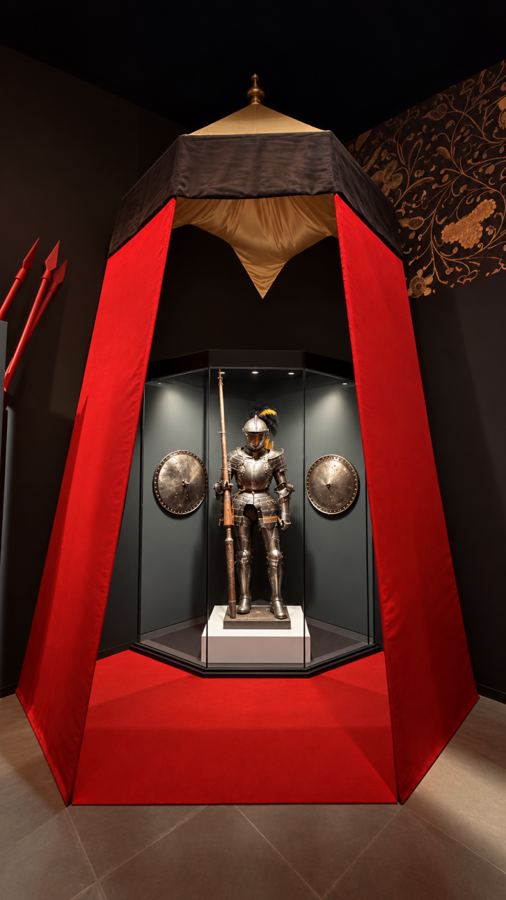 Exposition chevaliers - Pointe à Callière